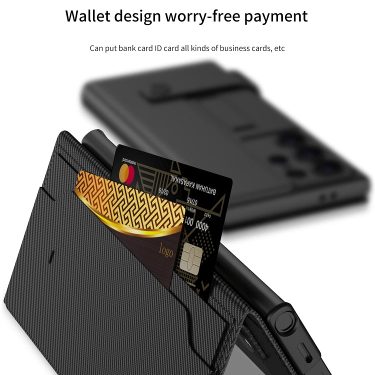 For Samsung Galaxy S25 Ultra 5G GKK Flip Wallet Leather Phone Case, Without Pen(Red) - free shipping - PMC Jewellery - Order now!