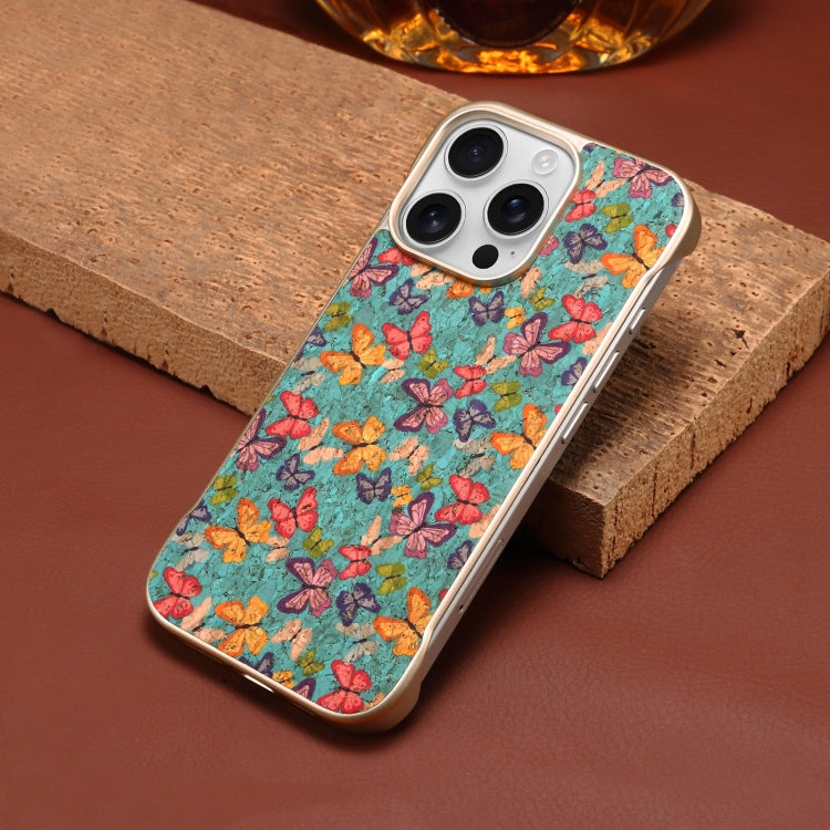 For iPhone 16 Plus Denior A18 Paint MagSafe Phone Case(Butterflies) - iPhone 16 Plus Cases by Denior | Online Shopping South Africa | PMC Jewellery | Buy Now Pay Later Mobicred