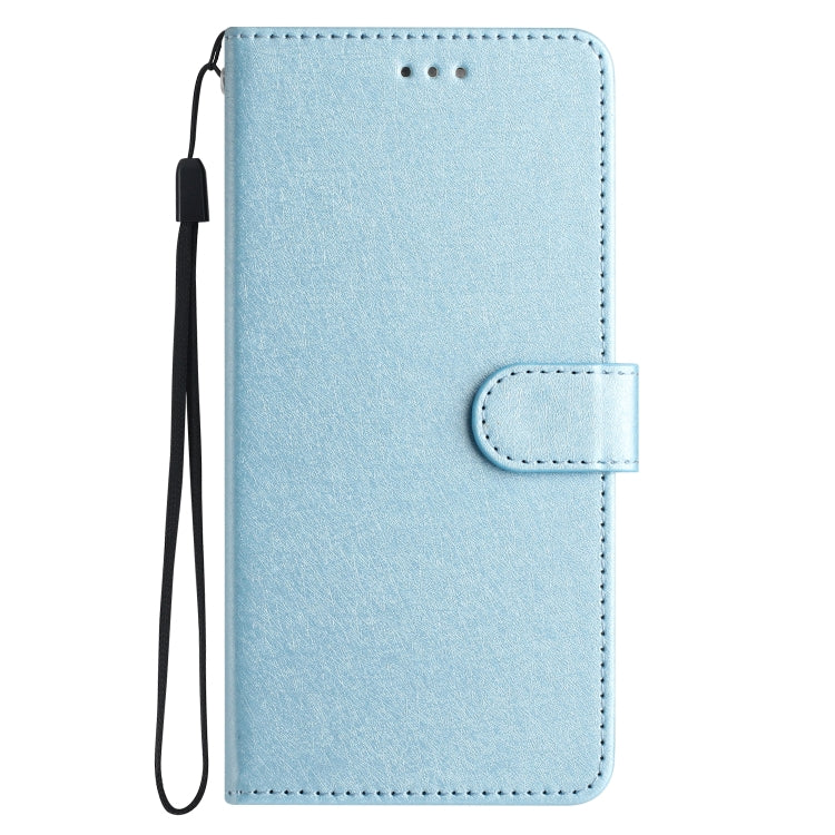 For Samsung Galaxy S25+ 5G Silk Texture Horizontal Flip Leather Phone Case(Light Blue) - Galaxy S25+ 5G Cases by PMC Jewellery | Online Shopping South Africa | PMC Jewellery | Buy Now Pay Later Mobicred