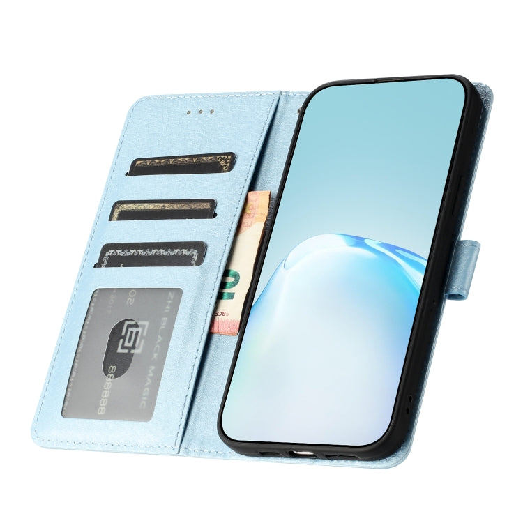 For Samsung Galaxy S25 Ultra 5G Silk Texture Horizontal Flip Leather Phone Case(Light Blue) - Galaxy S25 Ultra 5G Cases by PMC Jewellery | Online Shopping South Africa | PMC Jewellery | Buy Now Pay Later Mobicred
