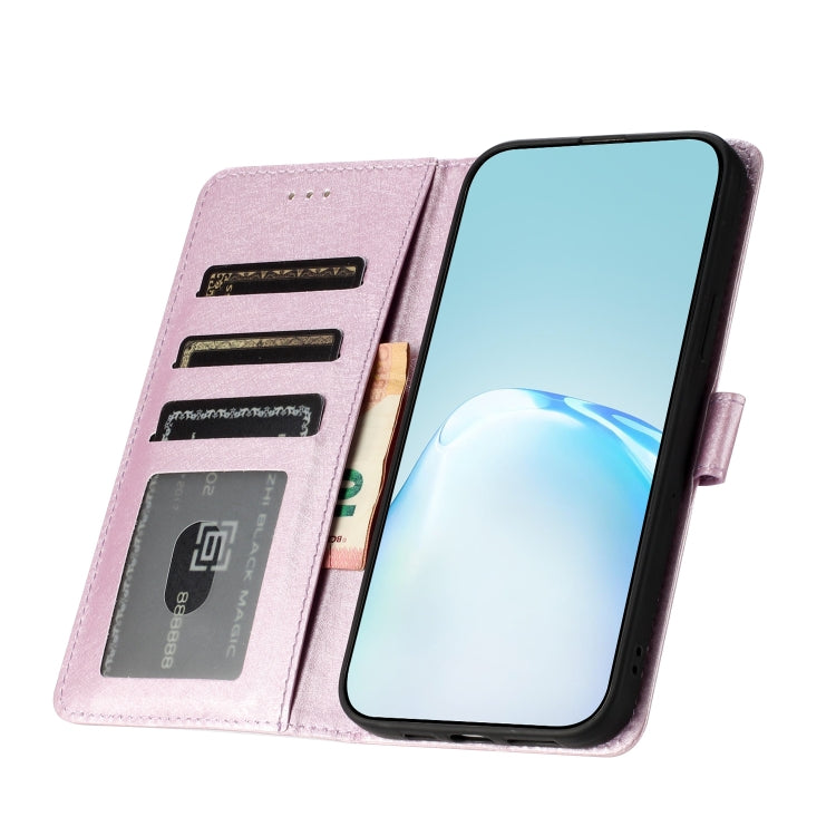For Samsung Galaxy S25 Ultra 5G Silk Texture Horizontal Flip Leather Phone Case(Rose Pink) - Galaxy S25 Ultra 5G Cases by PMC Jewellery | Online Shopping South Africa | PMC Jewellery | Buy Now Pay Later Mobicred