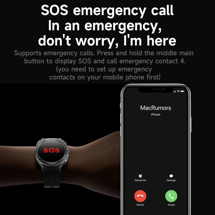 ET492 1.43 inch AMOLED Screen Silicone Strap Smart Watch Supports ECG/Blood Sugar Monitoring(Red) - Smart Watches by PMC TechLife | Online Shopping South Africa | PMC TechLife | Buy Now Pay Later Mobicred