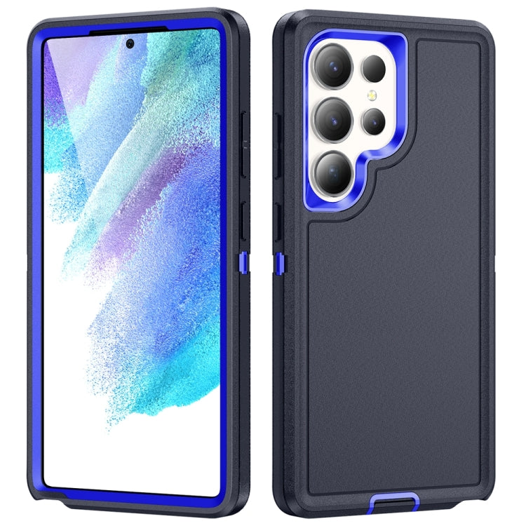 For Samsung Galaxy S25 Ultra 5G Life Waterproof Rugged Phone Case(Dark Blue + Royal Blue) - Galaxy S25 Ultra 5G Cases by PMC TechLife | Online Shopping South Africa | PMC TechLife | Buy Now Pay Later Mobicred