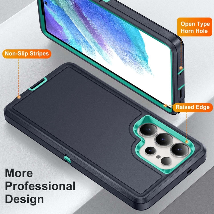 For Samsung Galaxy S25 Ultra 5G Life Waterproof Rugged Phone Case(Dark Blue + Light Blue) - Galaxy S25 Ultra 5G Cases by PMC Jewellery | Online Shopping South Africa | PMC Jewellery | Buy Now Pay Later Mobicred