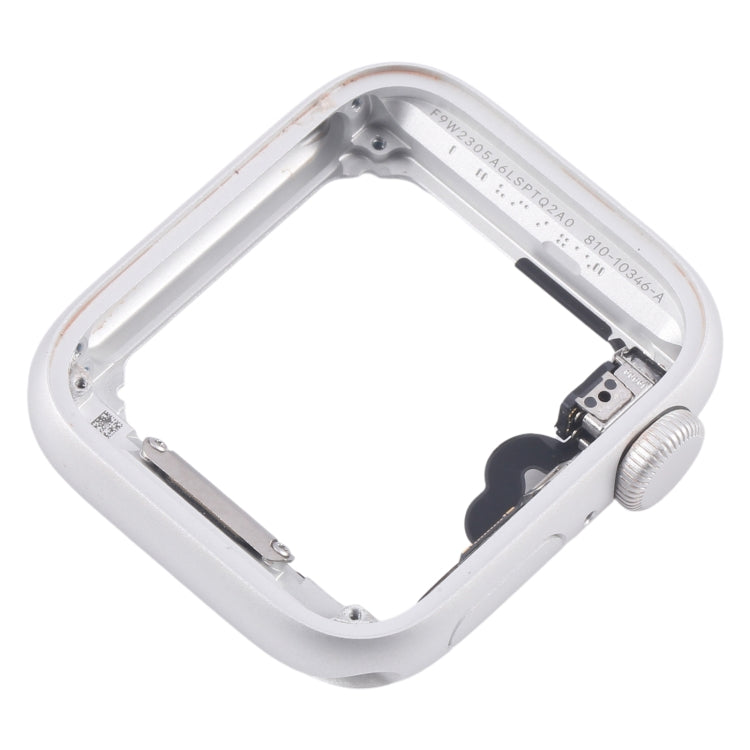For Apple Watch SE 2020 40MM LTE Aluminium Alloy Middle Frame Bezel Plate with Crown Spin Axis Flex Cable(Silver) - Middle Frame by PMC TechLife | Online Shopping South Africa | PMC TechLife | Buy Now Pay Later Mobicred