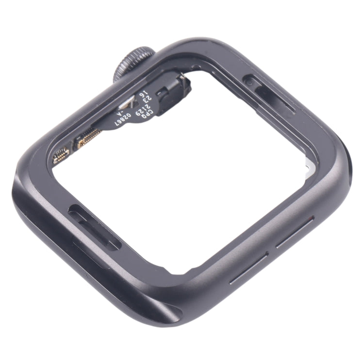 For Apple Watch Series 4 44MM LTE Aluminium Alloy Middle Frame Bezel Plate with Crown Spin Axis Flex Cable(Grey) - Middle Frame by PMC TechLife | Online Shopping South Africa | PMC TechLife | Buy Now Pay Later Mobicred