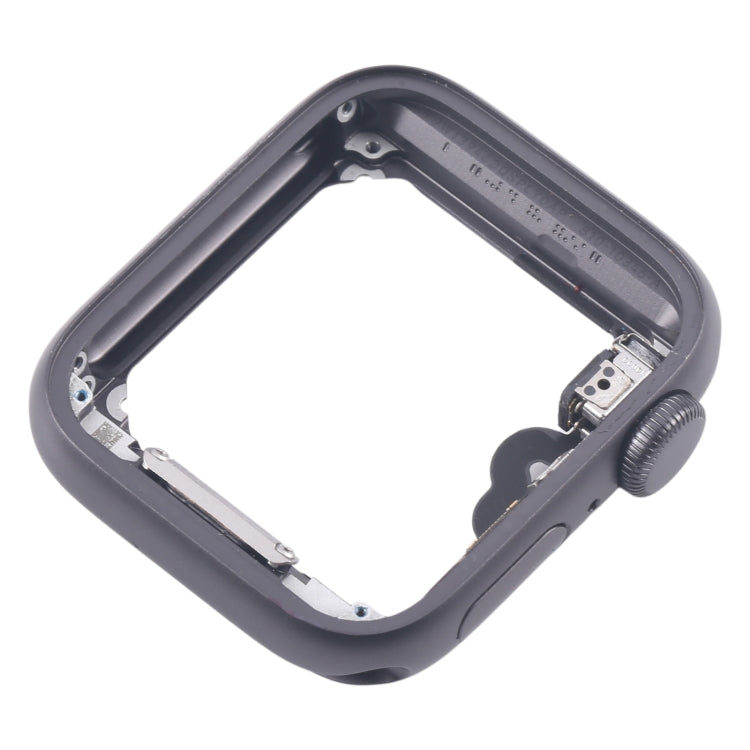 For Apple Watch Series 4 44MM GPS Aluminium Alloy Middle Frame Bezel Plate with Crown Spin Axis Flex Cable(Grey) - Middle Frame by PMC TechLife | Online Shopping South Africa | PMC TechLife | Buy Now Pay Later Mobicred