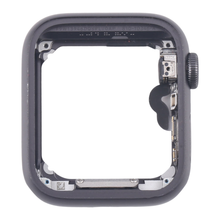 For Apple Watch Series 5 44MM GPS Aluminium Alloy Middle Frame Bezel Plate with Crown Spin Axis Flex Cable(Grey) - Middle Frame by PMC TechLife | Online Shopping South Africa | PMC TechLife | Buy Now Pay Later Mobicred