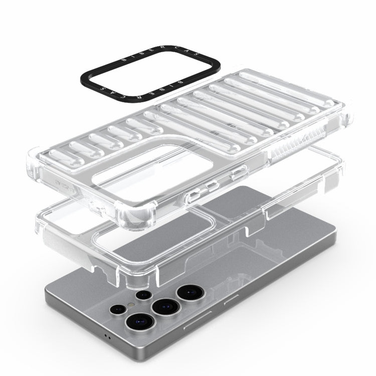 For Samsung Galaxy S25 Ultra 5G High Transparency TPU Hybrid PC Airbag Phone Case(Transparent) - Galaxy S25 Ultra 5G Cases by PMC Jewellery | Online Shopping South Africa | PMC Jewellery | Buy Now Pay Later Mobicred