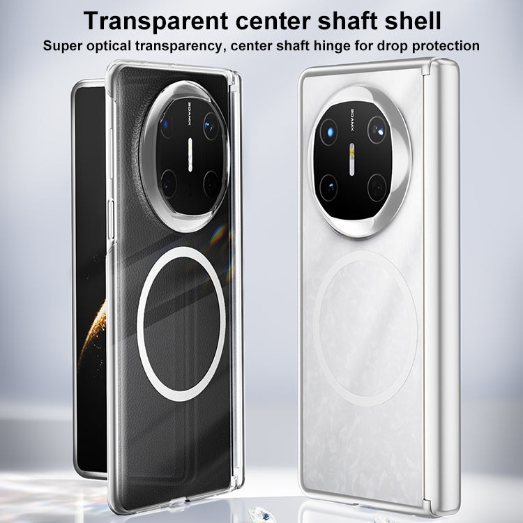 For Huawei Mate X5 / X3 Clear MagSafe PC Full Coverage Phone Case(Transparent) - Huawei Cases by PMC TechLife | Online Shopping South Africa | PMC TechLife | Buy Now Pay Later Mobicred