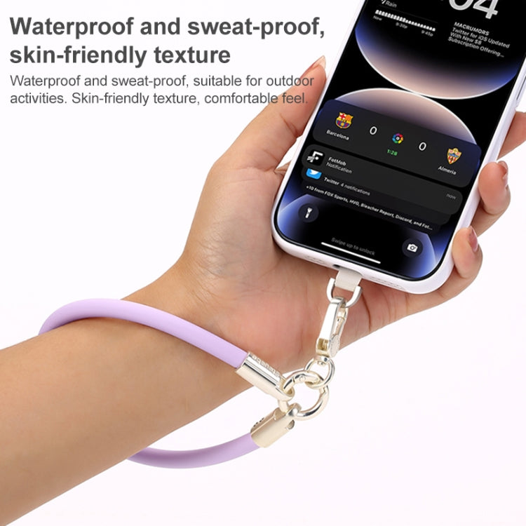 DUX DUICS Stoyobe PL-II Universal Silicone Phone Wrist Strap Anti-lost Lanyard(Tiffany Blue) - Lanyards & Wrist Straps by DUX DUCIS | Online Shopping South Africa | PMc TechLife | Buy Now Pay Later Mobicred