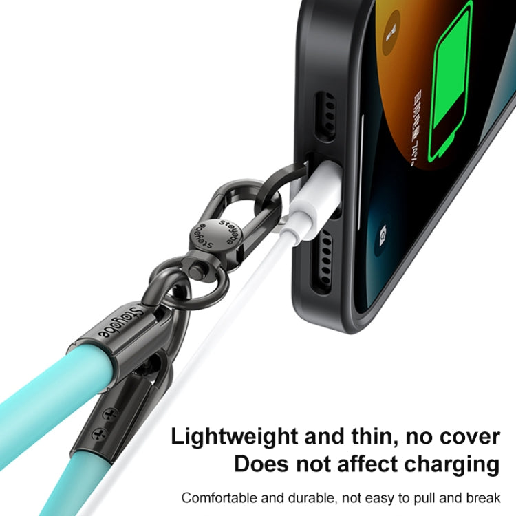 DUX DUICS Stoyobe PL-II Universal Silicone Phone Wrist Strap Anti-lost Lanyard(Luminous White) - free shipping - PMc TechLife - Order now!