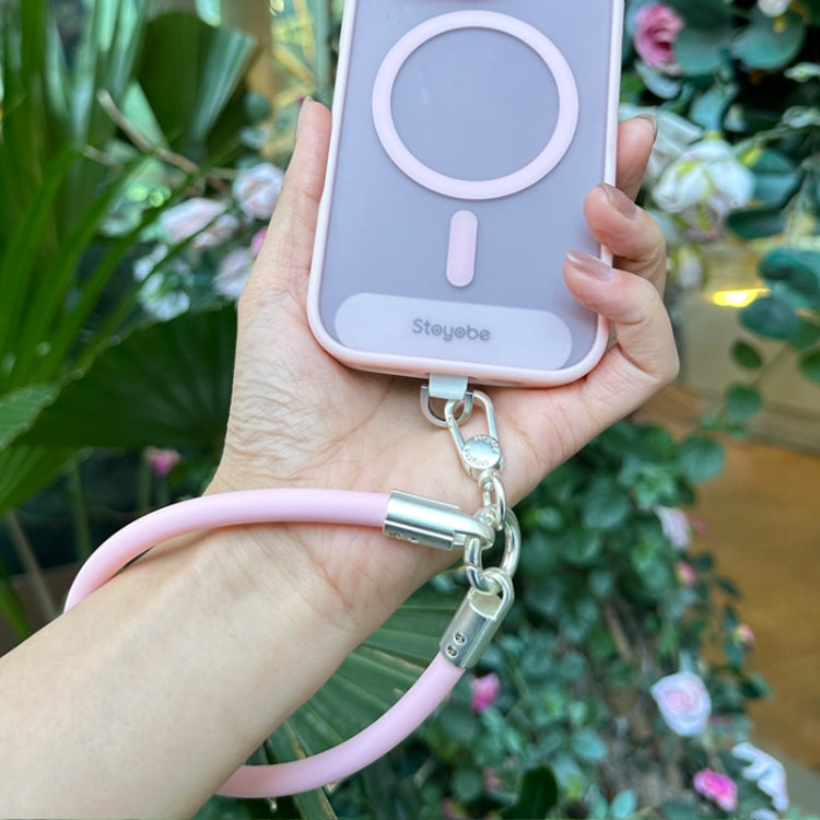 DUX DUICS Stoyobe PL-II Universal Silicone Phone Wrist Strap Anti-lost Lanyard(Black) - Lanyards & Wrist Straps by DUX DUCIS | Online Shopping South Africa | PMc TechLife | Buy Now Pay Later Mobicred