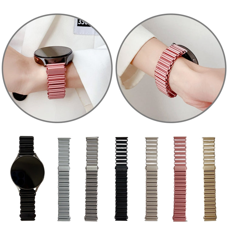 For Samsung Galaxy Watch 7 / 6 / 5 Hollow Chain Metal Watch Band(Gold) - free shipping - PMC TechLife - Order now!