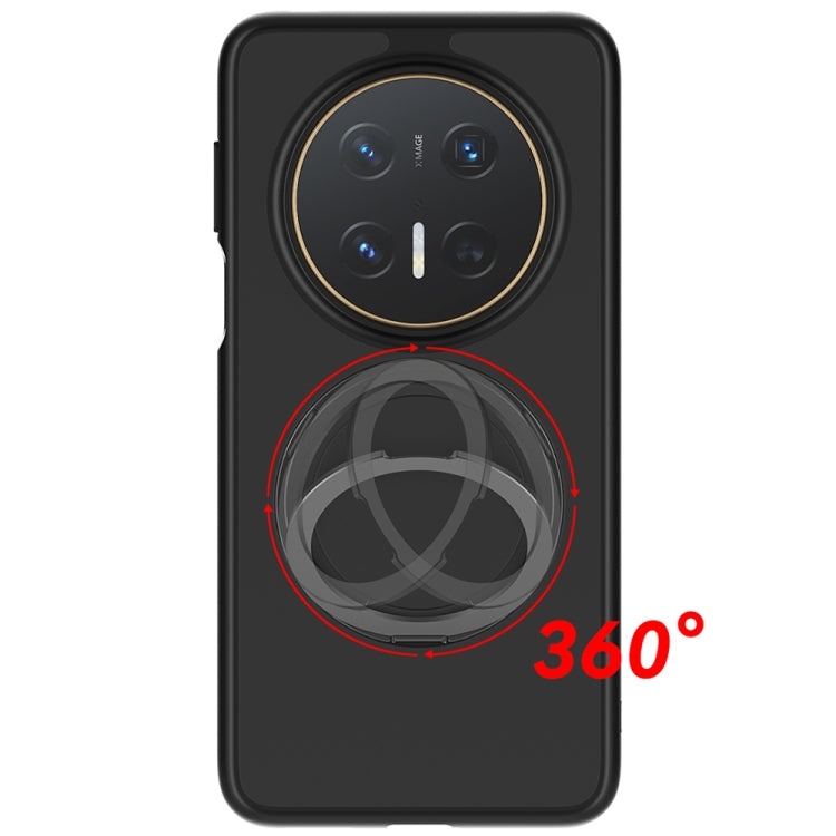 For Huawei Mate 70 Pro / 70 Pro+ Frosted 360 Degree Rotating Holder Phone Case(Purple) - Huawei Cases by PMC TechLife | Online Shopping South Africa | PMC TechLife | Buy Now Pay Later Mobicred