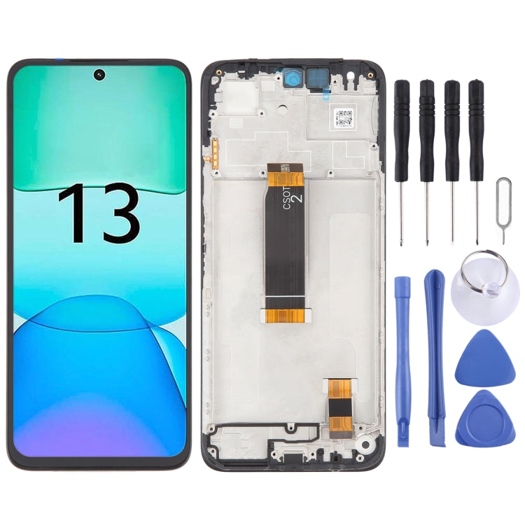 For Xiaomi Redmi 13 4G OEM LCD Screen Digitizer Full Assembly with Frame - LCD Screen by PMC TechLife | Online Shopping South Africa | PMC TechLife | Buy Now Pay Later Mobicred