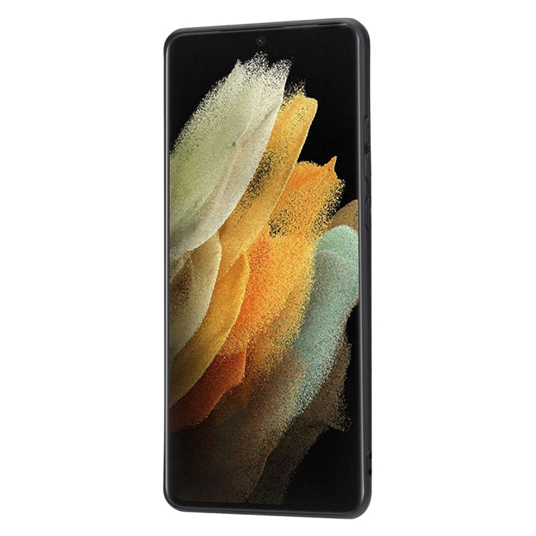 For Samsung Galaxy S25 Ultra 5G Calfskin Card Slot TPU Hybrid PU Phone Case(Green) - Galaxy S25 Ultra 5G Cases by PMC Jewellery | Online Shopping South Africa | PMC Jewellery | Buy Now Pay Later Mobicred
