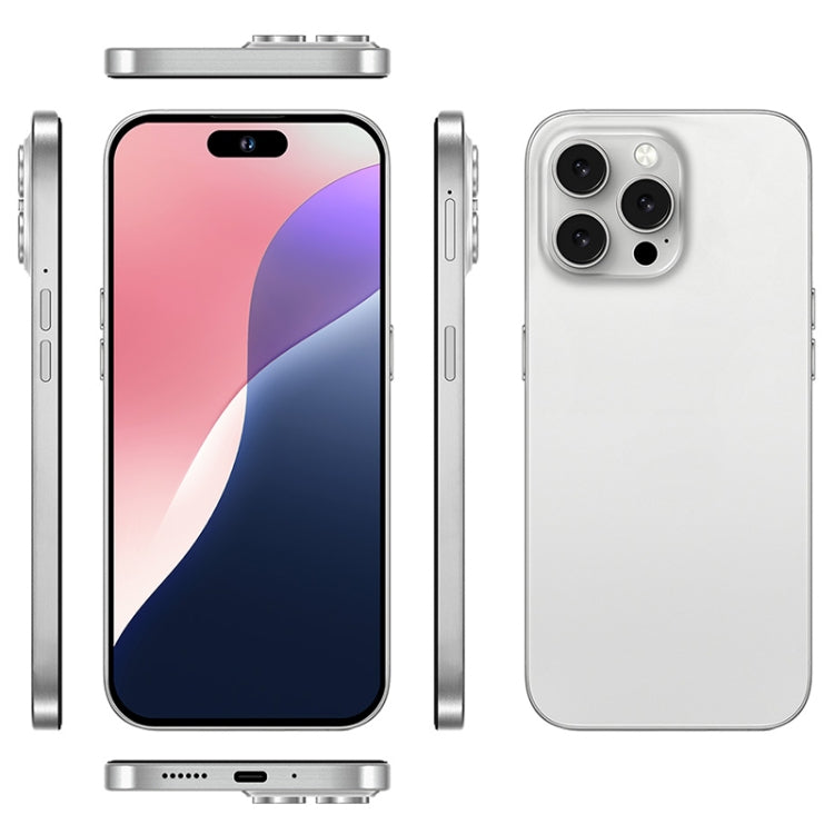 U218 / i16 Pro Max, 1GB+16GB, 6.6 inch Android 8.1 MTK6580A Quad Core, OTG, Network: 3G, Dual SIM, Plug:US Plug(White) - free shipping - PMc TechLife - Order now!