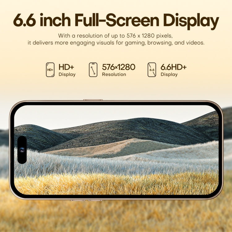 U218 / i16 Pro Max, 1GB+16GB, 6.6 inch Android 8.1 MTK6580A Quad Core, OTG, Network: 3G, Dual SIM, Plug:EU Plug(Purple) - free shipping - PMc TechLife - Order now!