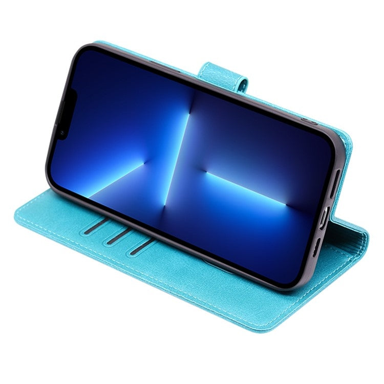 For Samsung Galaxy S25 Ultra 5G Calf Texture Buckle Flip Leather Phone Case(Light Blue) - Galaxy S25 Ultra 5G Cases by PMC Jewellery | Online Shopping South Africa | PMC Jewellery | Buy Now Pay Later Mobicred
