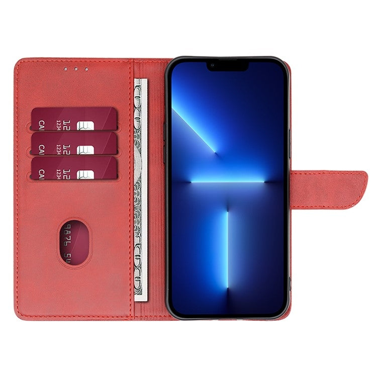 For Samsung Galaxy S25 Ultra 5G Calf Texture Buckle Flip Leather Phone Case(Red) - Galaxy S25 Ultra 5G Cases by PMC Jewellery | Online Shopping South Africa | PMC Jewellery | Buy Now Pay Later Mobicred