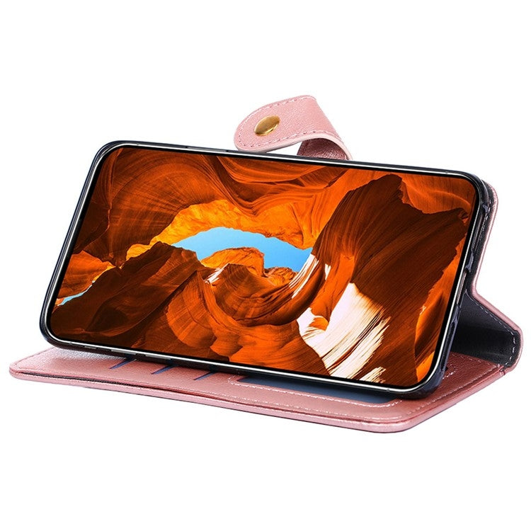 For Samsung Galaxy S25+ 5G Zipper Bag Leather Phone Case(Rose Gold) - free shipping - PMC Jewellery - Order now!