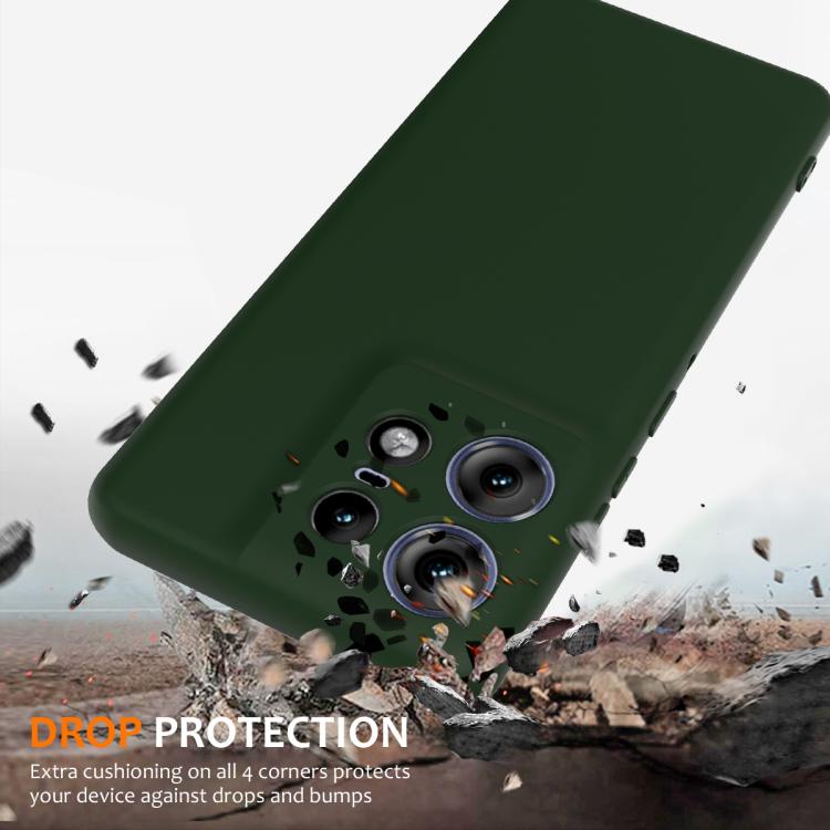 For Motorola Edge 50 Pro Shockproof Silicone Magsafe Phone Case(Dark Green) - free shipping - PMC TechLife - Order now!