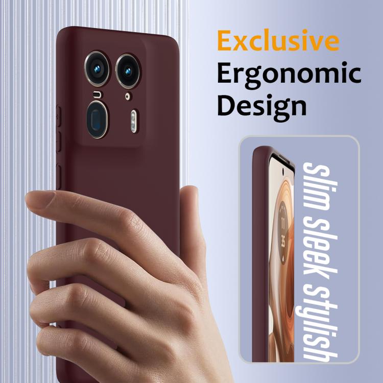 For Motorola Moto X50 Ultra Shockproof Silicone Magsafe Phone Case(Plum Color) - free shipping - PMC TechLife - Order now!
