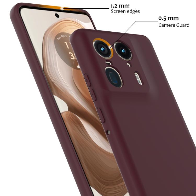 For Motorola Moto X50 Ultra Shockproof Silicone Magsafe Phone Case(Plum Color) - free shipping - PMC TechLife - Order now!