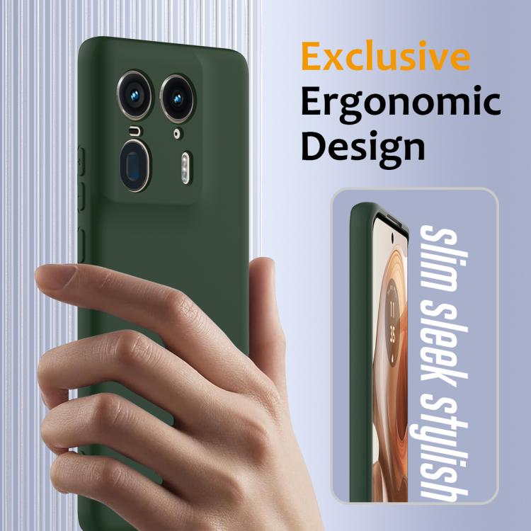 For Motorola Moto X50 Ultra Shockproof Silicone Magsafe Phone Case(Dark Green) - free shipping - PMC TechLife - Order now!