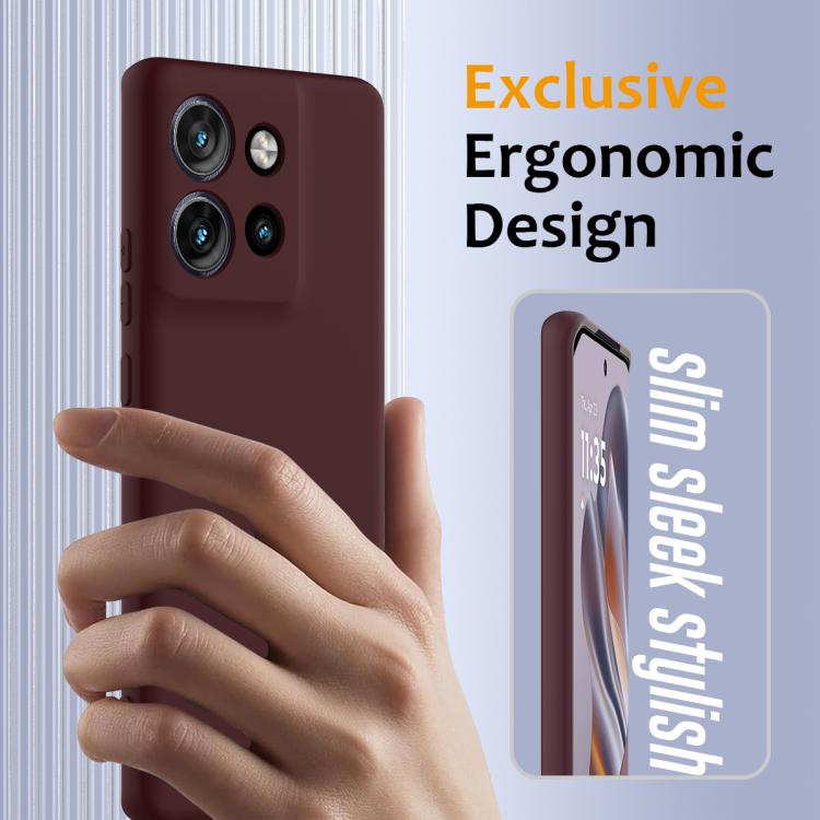 For Motorola Edge 50 Neo / Moto S50 Shockproof Silicone Magsafe Phone Case(Plum Color) - free shipping - PMC TechLife - Order now!
