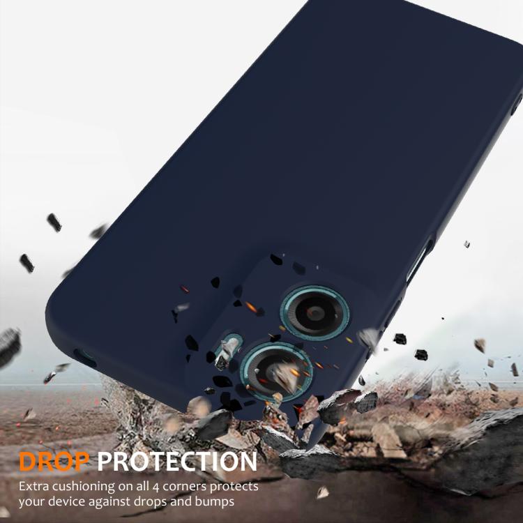 For Motorola Moto G05 / E15 Shockproof Silicone Magsafe Phone Case(Navy Blue) - free shipping - PMC TechLife - Order now!