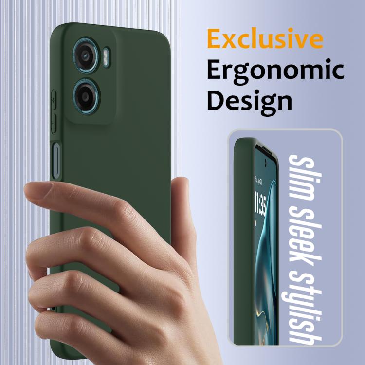 For Motorola Moto G05 / E15 Shockproof Silicone Magsafe Phone Case(Dark Green) - free shipping - PMC TechLife - Order now!
