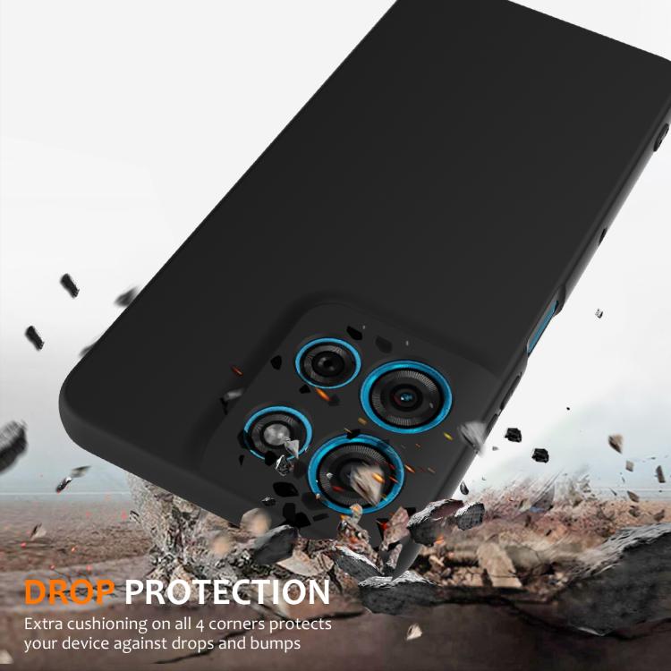 For Motorola Moto G15 / G15 Power Shockproof Silicone Magsafe Phone Case(Black) - free shipping - PMC TechLife - Order now!