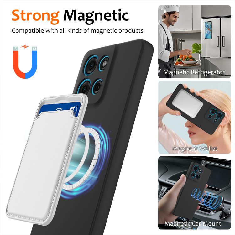For Motorola Moto G15 / G15 Power Shockproof Silicone Magsafe Phone Case(Black) - free shipping - PMC TechLife - Order now!