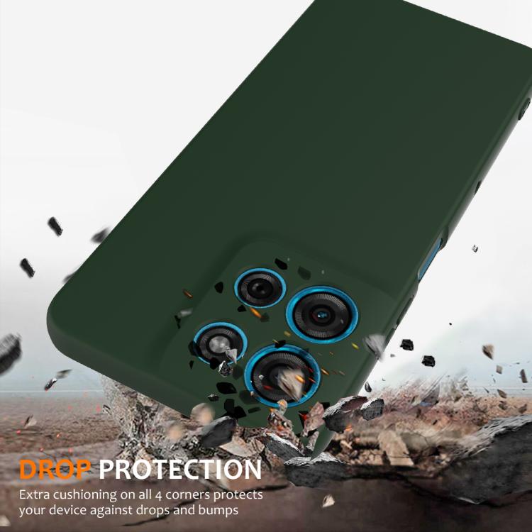 For Motorola Moto G15 / G15 Power Shockproof Silicone Magsafe Phone Case(Dark Green) - free shipping - PMC TechLife - Order now!