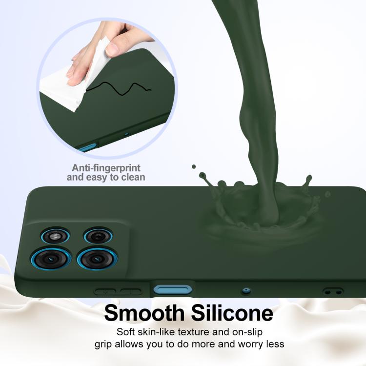 For Motorola Moto G15 / G15 Power Shockproof Silicone Magsafe Phone Case(Dark Green) - free shipping - PMC TechLife - Order now!