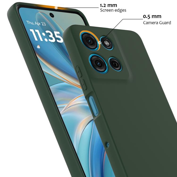 For Motorola Moto G15 / G15 Power Shockproof Silicone Magsafe Phone Case(Dark Green) - free shipping - PMC TechLife - Order now!