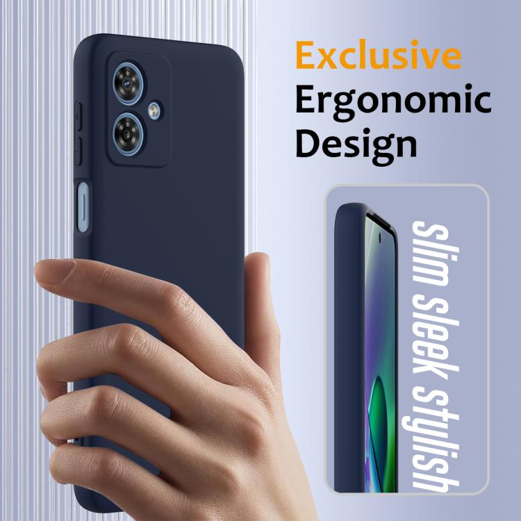 For Motorola Moto G54 / G54 Power Shockproof Silicone Magsafe Phone Case(Navy Blue) - free shipping - PMC TechLife - Order now!