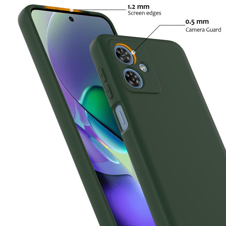 For Motorola Moto G54 / G54 Power Shockproof Silicone Magsafe Phone Case(Dark Green) - free shipping - PMC TechLife - Order now!