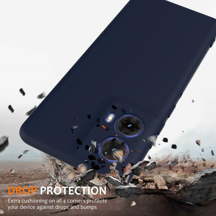 For Motorola Moto G24 4G Shockproof Silicone Magsafe Phone Case(Navy Blue) - free shipping - PMC TechLife - Order now!