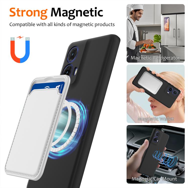 For Motorola Moto G24 4G Shockproof Silicone Magsafe Phone Case(Black) - free shipping - PMC TechLife - Order now!