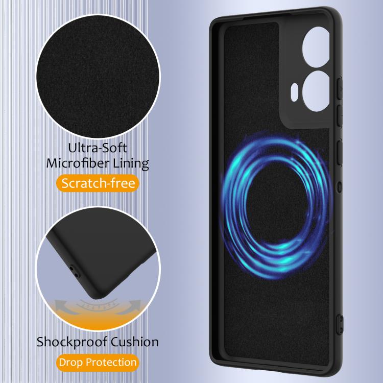 For Motorola Moto G24 4G Shockproof Silicone Magsafe Phone Case(Black) - free shipping - PMC TechLife - Order now!