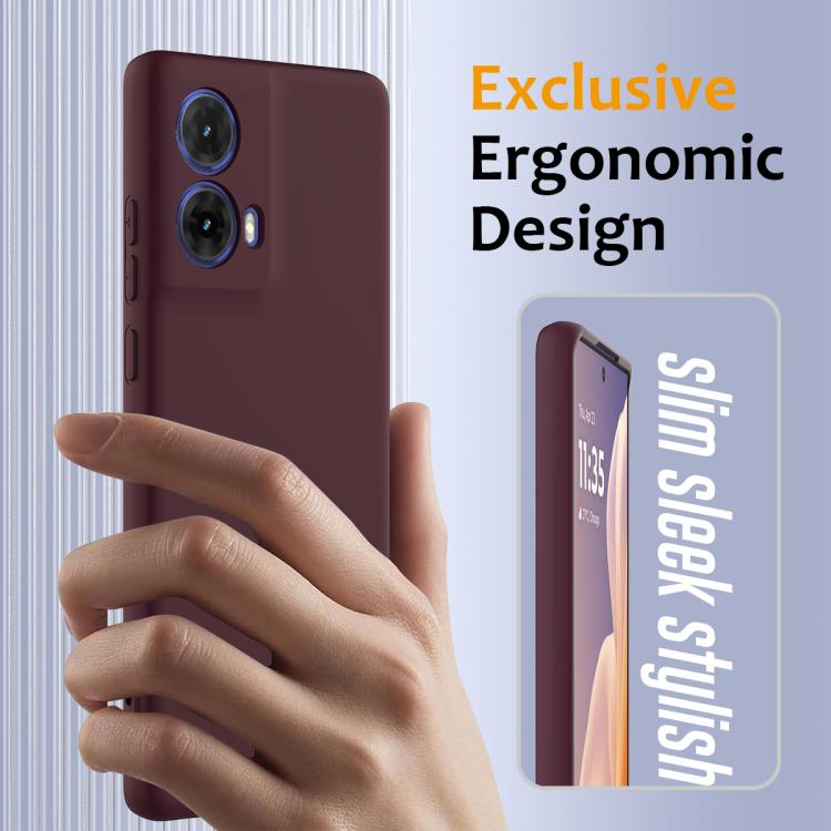 For Motorola Moto G24 4G Shockproof Silicone Magsafe Phone Case(Plum Color) - free shipping - PMC TechLife - Order now!
