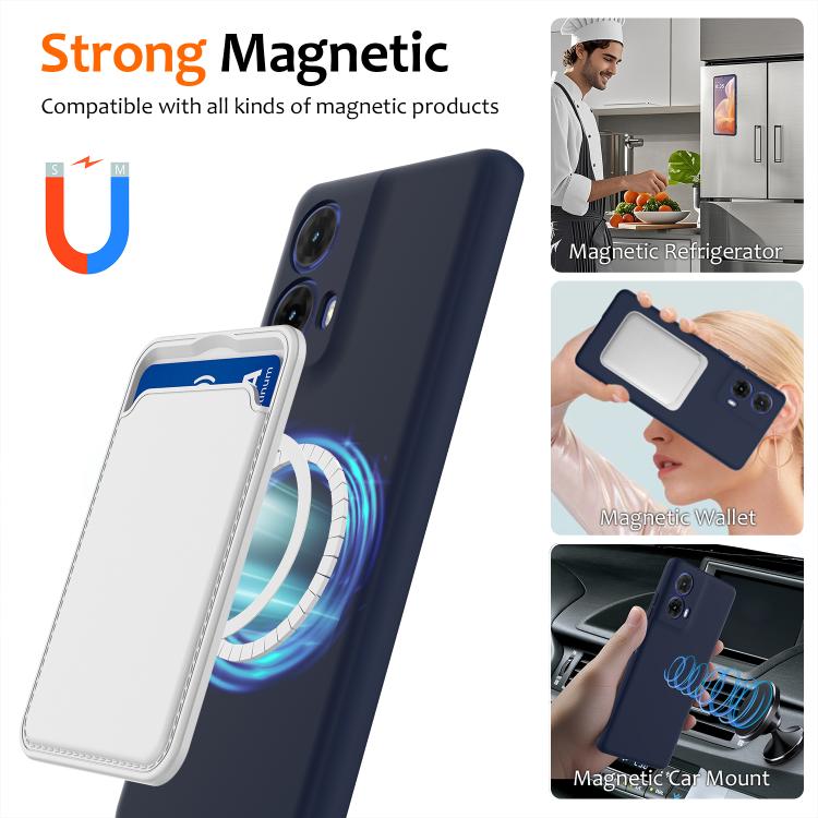 For Motorola Moto G24 Power Shockproof Silicone Magsafe Phone Case(Navy Blue) - free shipping - PMC TechLife - Order now!
