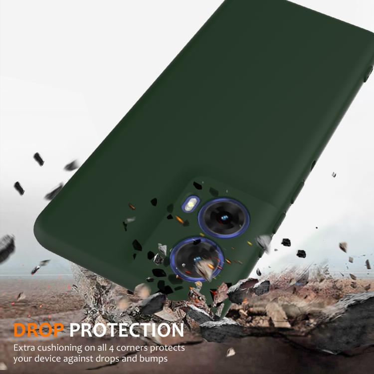 For Motorola Moto G34 / G45 5G Shockproof Silicone Magsafe Phone Case(Dark Green) - free shipping - PMC TechLife - Order now!