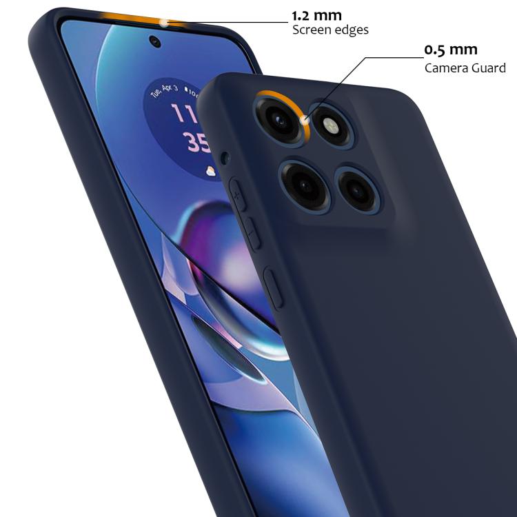 For Motorola Moto G Stylus 5G 2025 Shockproof Silicone Magsafe Phone Case(Navy Blue) - free shipping - PMC TechLife - Order now!