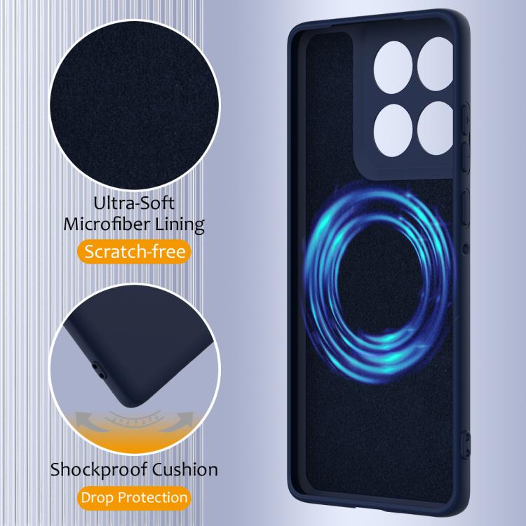 For Motorola Edge 60 / 60s / 60 Fusion Shockproof Silicone Magsafe Phone Case(Navy Blue) - free shipping - PMC TechLife - Order now!