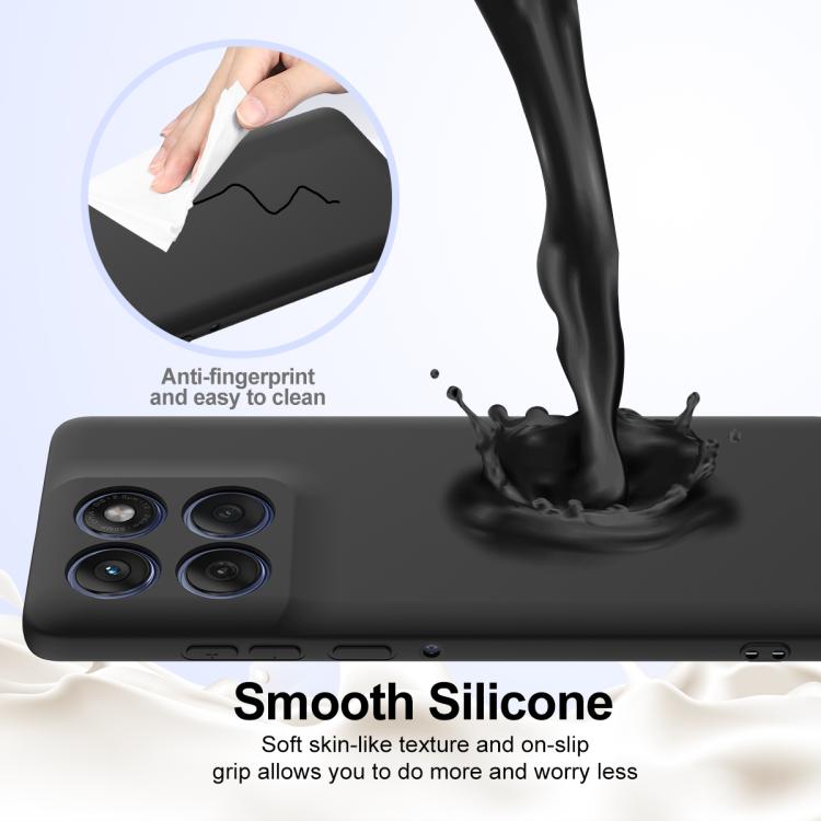 For Motorola Edge 60 / 60s / 60 Fusion Shockproof Silicone Magsafe Phone Case(Black) - free shipping - PMC TechLife - Order now!