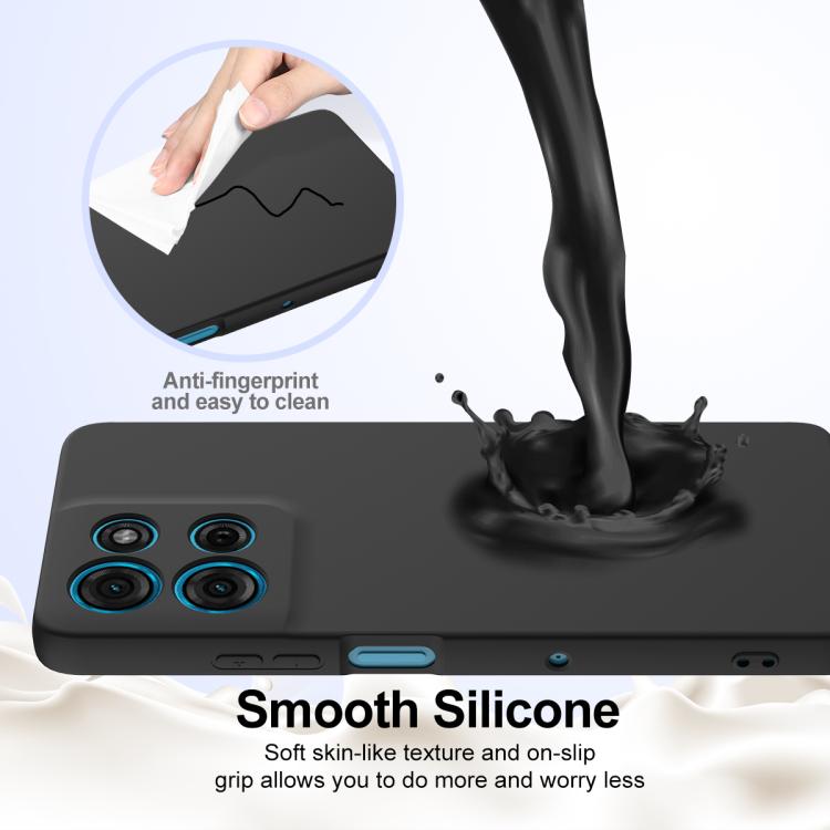 For Motorola Moto G 2025 5G Shockproof Silicone Magsafe Phone Case(Black) - free shipping - PMC TechLife - Order now!